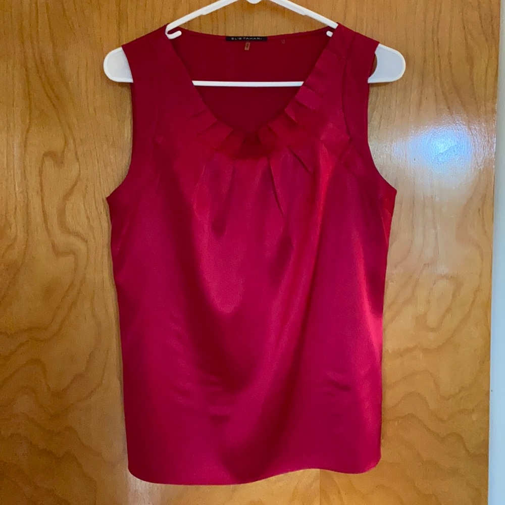 Elie Tahari silk top